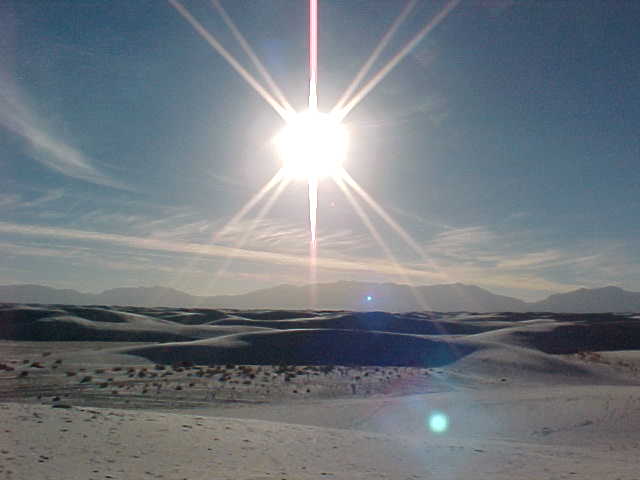 White Sands, original Agnitti family photograph