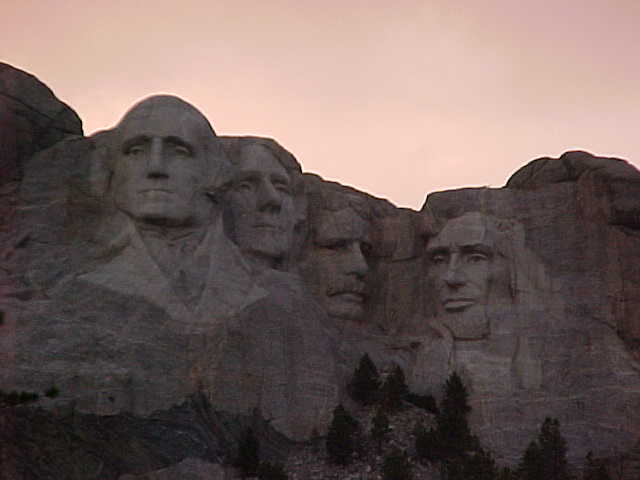 Mount Rushmore, original Agnitti family photograph