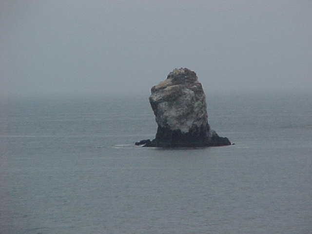 Offshore rock / coastal scene