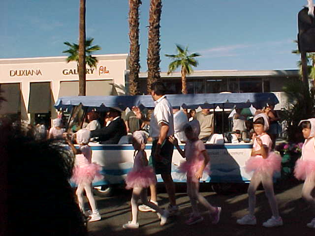 Parade dancers