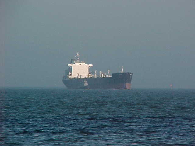 Ship at sea