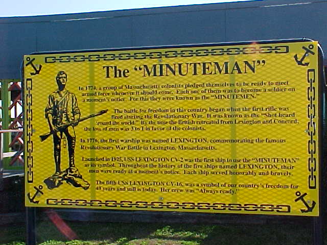 Minuteman historical marker