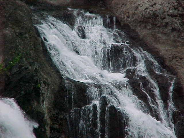 Waterfall close-up