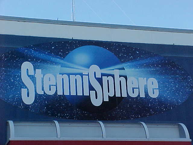 Steamin' Sphere attraction sign