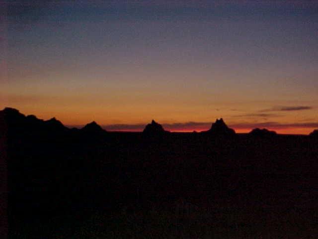 Recovered archive photograph BAD LANDS SUNSET 1.jpg