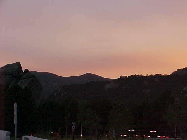Recovered archive photograph BAD LANDS SUNSET 2.jpg
