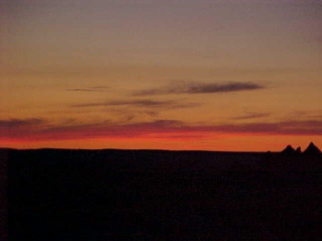Recovered archive photograph BAD LANDS SUNSET.jpg