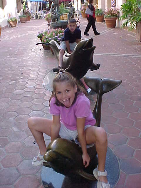 Recovered archive photograph dolphin rides.JPG